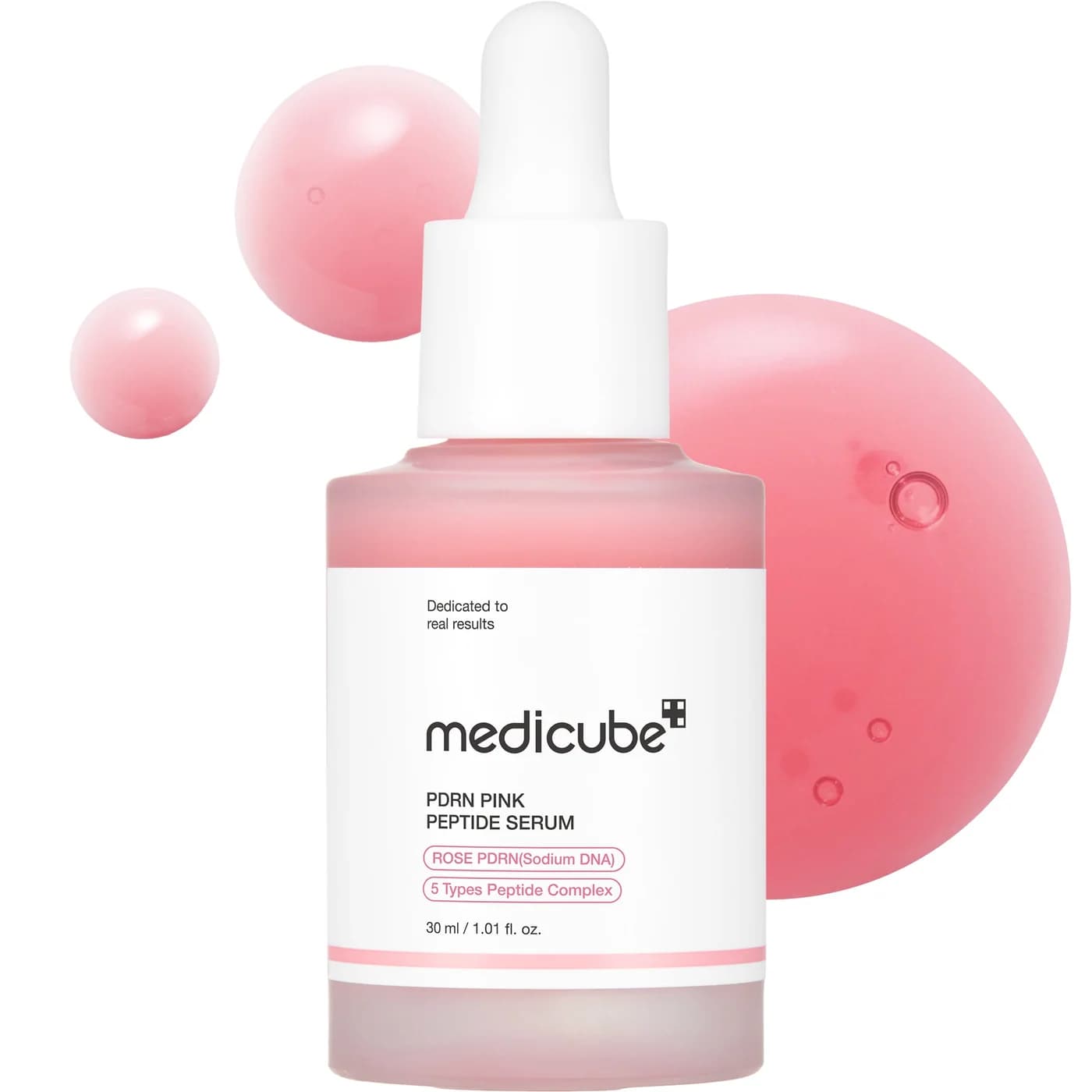 Medicube PDRN Pink Peptide Serum 30 ml, frasco