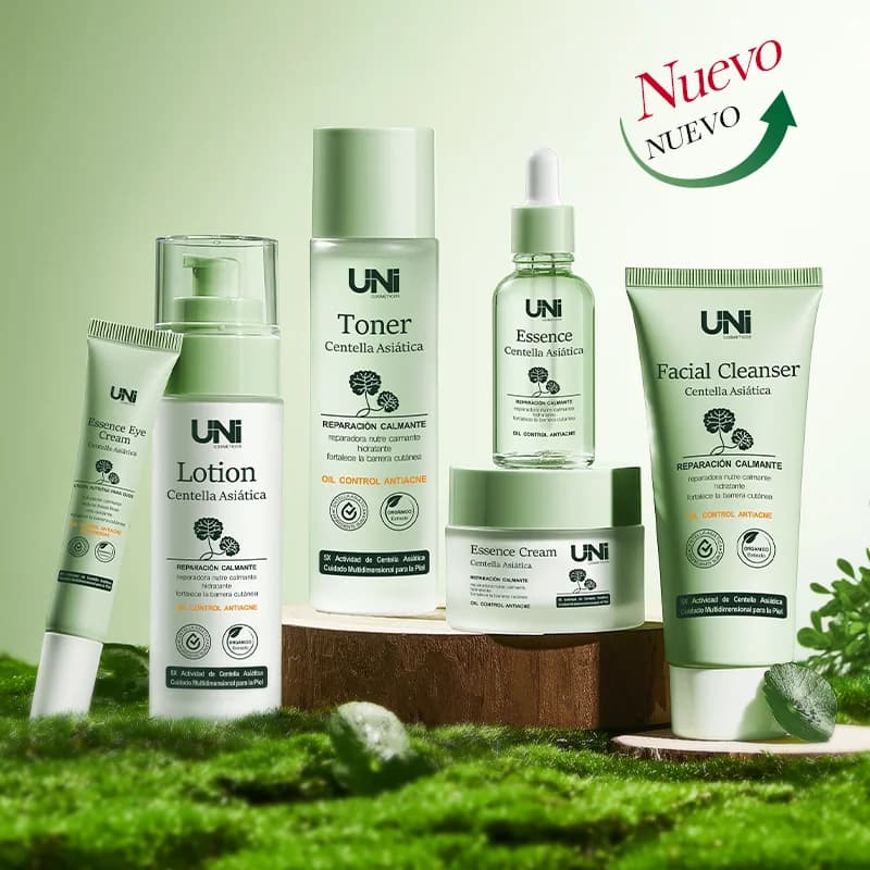 Kit facial UNI Centella Asiática de seis piezas